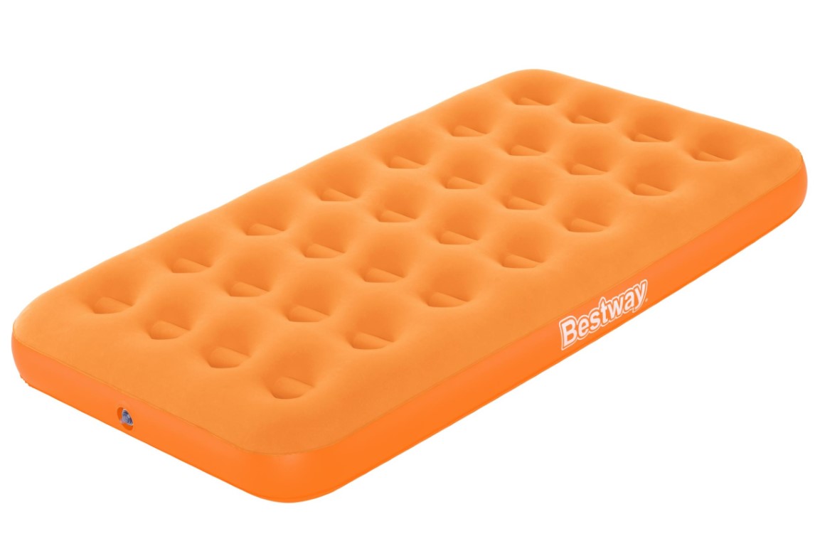 Billede af Bestway DrowsyDreamer Luftmadras 158 x 89 x 18 cm m/pumpe, Orange hos MM Action