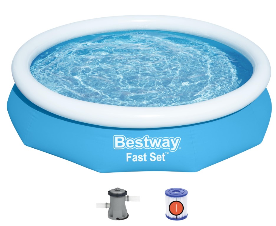 Bestway Fast Set Pool Sæt 305 x 66cm m/filter pumpe