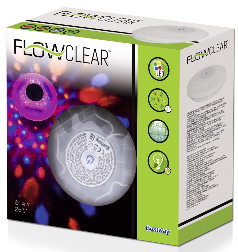 Se Bestway Flowclear Flydende LED-Lys til Pool hos MM Action