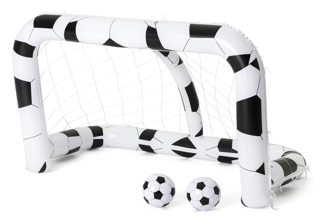 Bestway Oppustlig Fodboldmål 213 x 117 x 125 cm