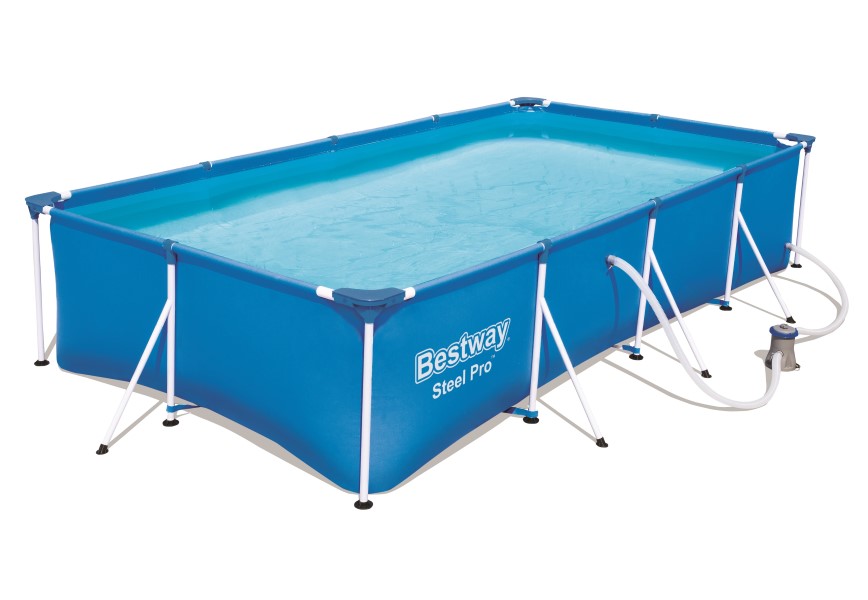 Bestway Pro Frame Pool 400 x 211 x 81cm m/filter pumpe Kr.