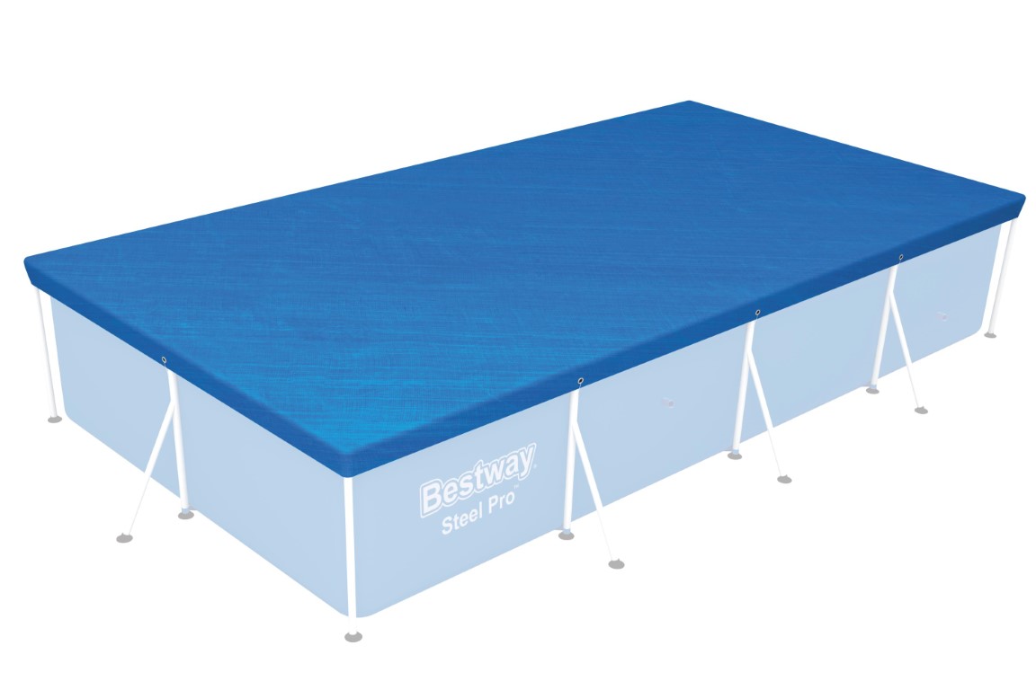 Se Bestway Overdækning 400 x 211 cm til Steel Pro Frame Pools hos MM Action