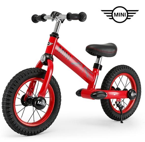 Se BMW Mini Cooper Løbecykel / Balance Cykel 12'', Rød hos MM Action