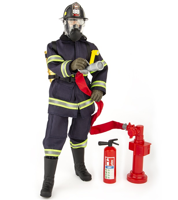 Billede af Brandmand Action Figur 30,5cm med tilbehør (Model B) hos MM Action