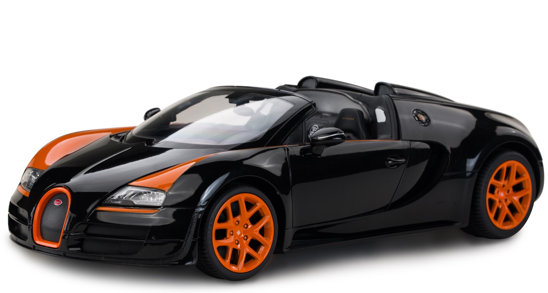 Se Bugatti Veyron 16.4 Grand Sport Vitesse Fjernstyret Bil 1:14, 2.4G hos MM Action