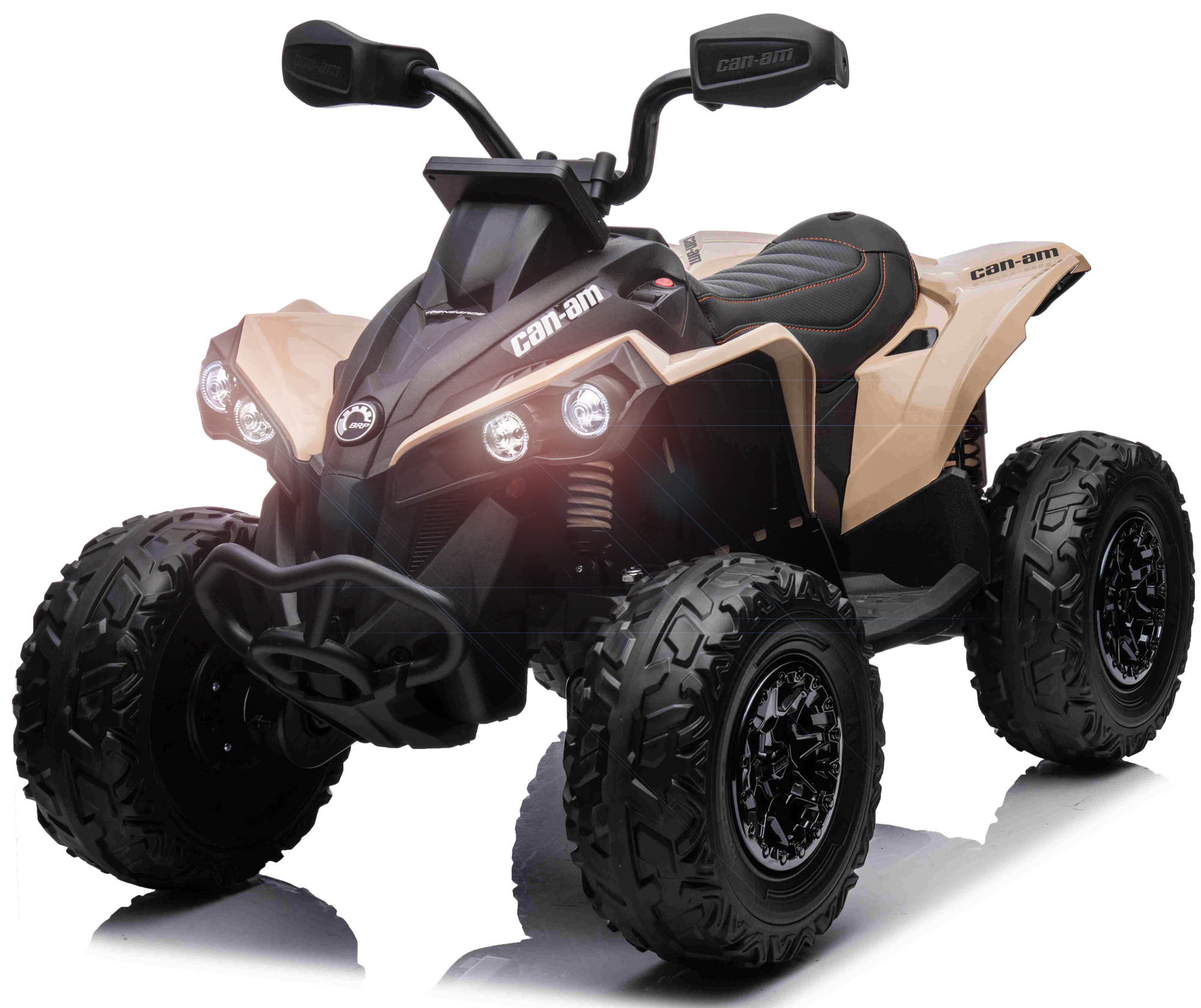 Billede af Can-Am Maverick EL ATV 12V (Remote, 4xMotor, Lædersæde, Gummihj.)