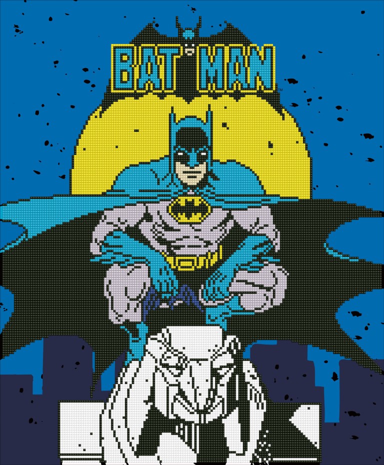 Se Diamond Dotz Batman 46 x 57 cm hos MM Action