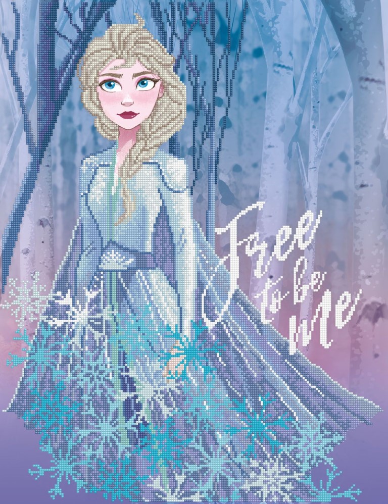 Billede af Diamond Dotz Disney Frost 2 Elsa 65 x 50 cm