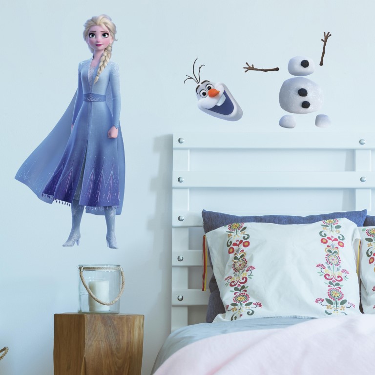 Se Disney Frost 2 Elsa Og Olof Gigant Wallsticker hos MM Action