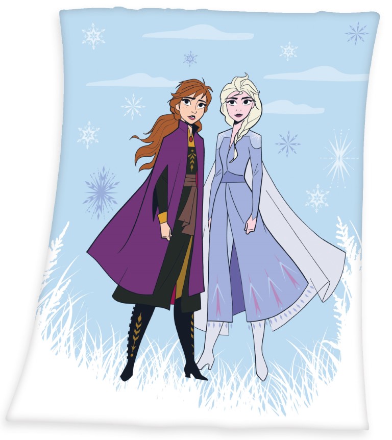 Billede af Disney Frost 2 Fleece tæppe - 130 x 160 cm