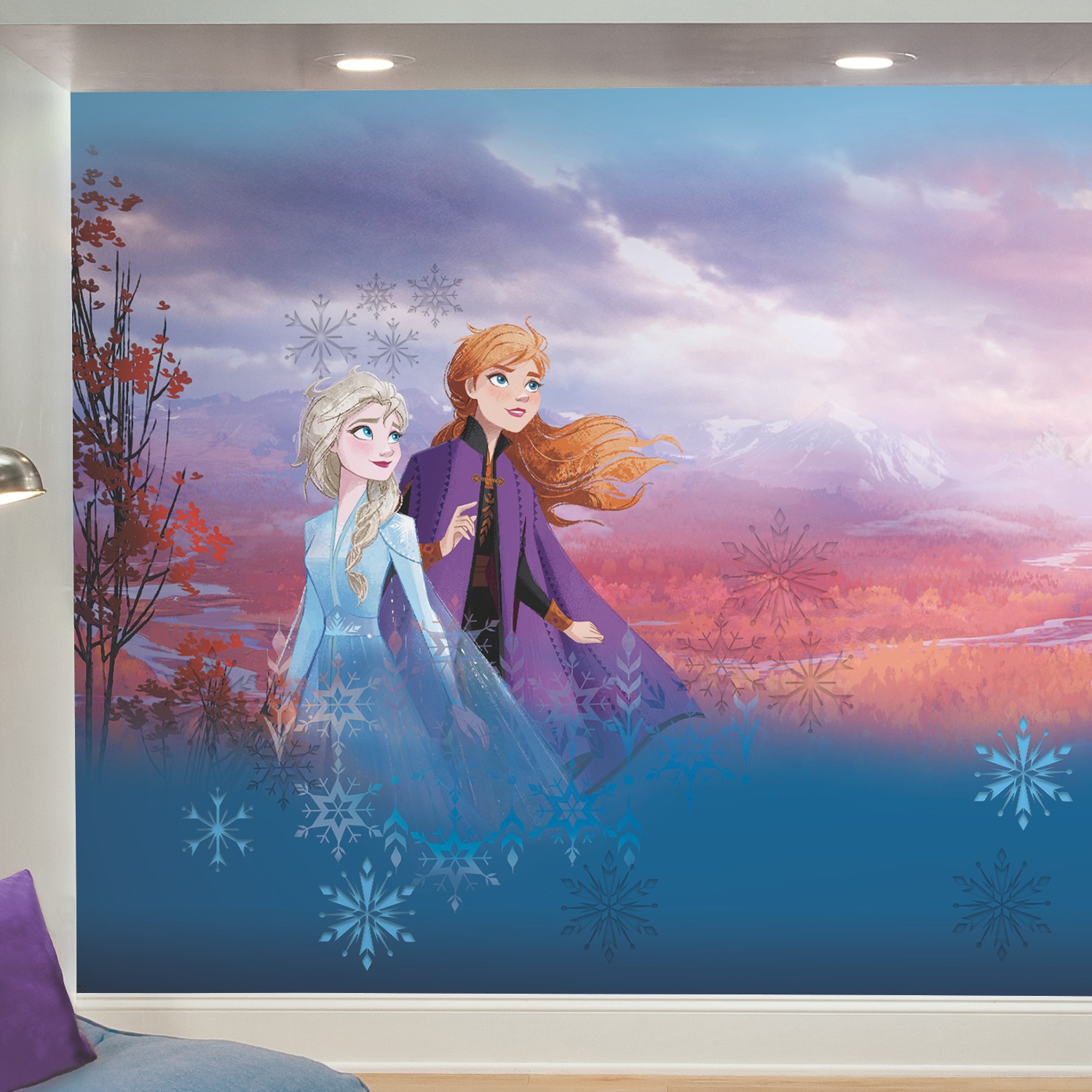 Billede af Disney Frost 2 Kunst Galleri Tapet 320 x 183 cm