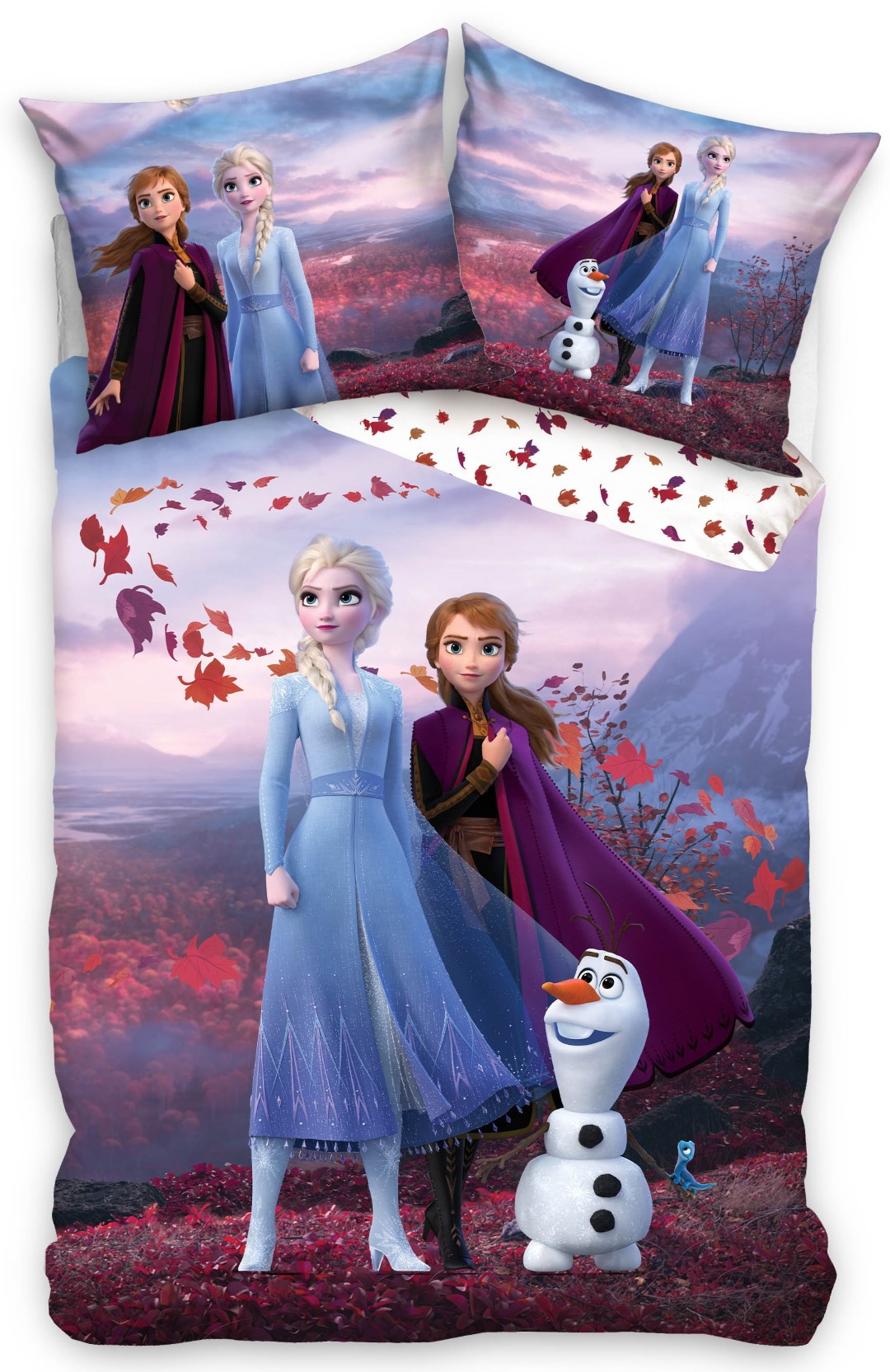 Se Disney Frost Sengetøj 150 X 210 Cm - 100 Procent Bomuld hos MM Action