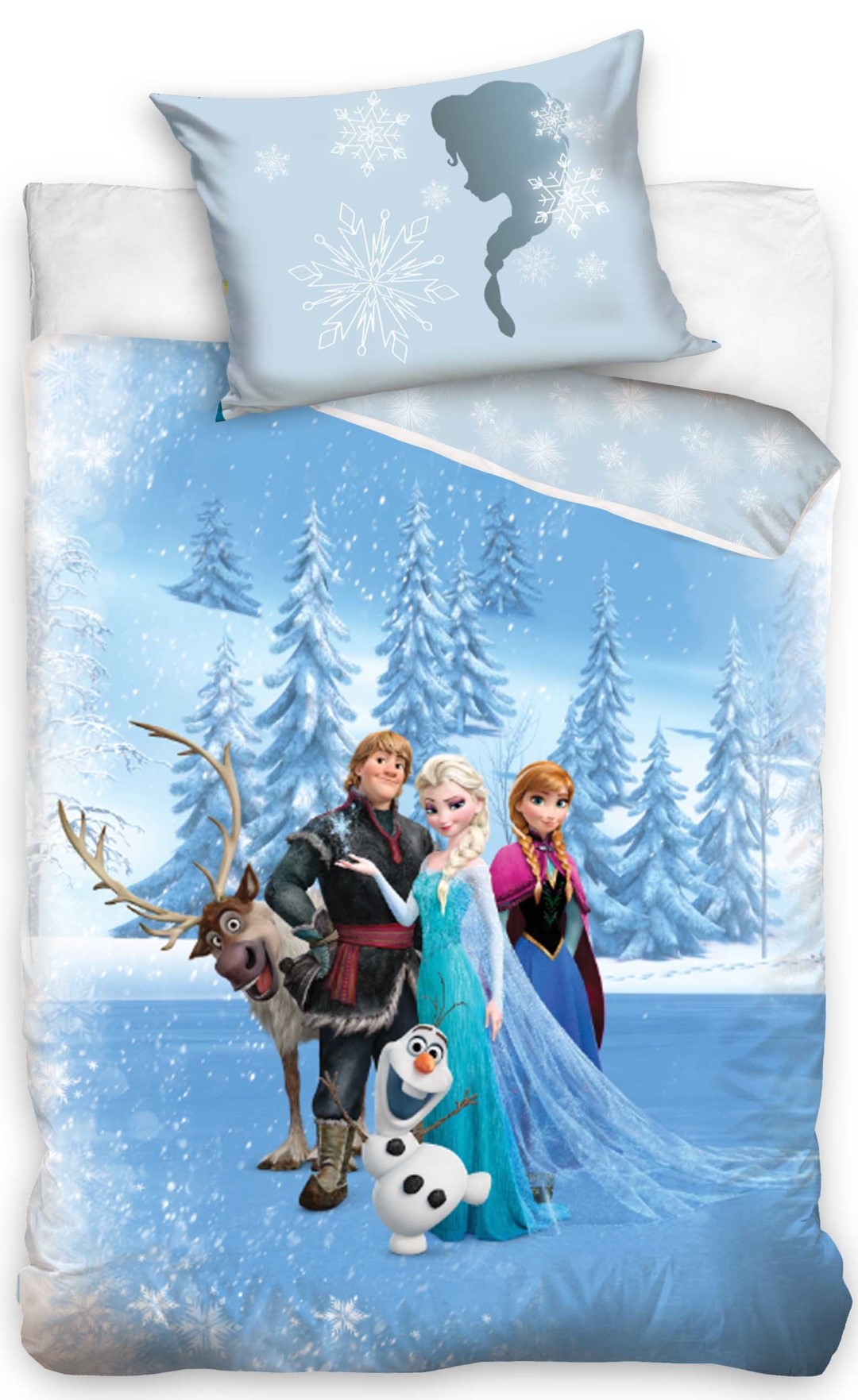 Se Disney Frost Junior Sengetøj 100X135 Cm - 100 Procent Bomuld hos MM Action