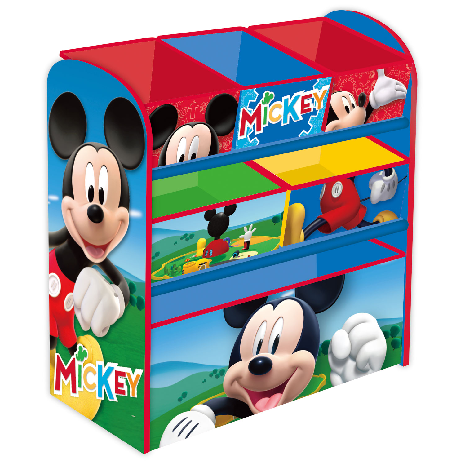 Se Disney Mickey Træ Reol M/6 Kurve hos MM Action