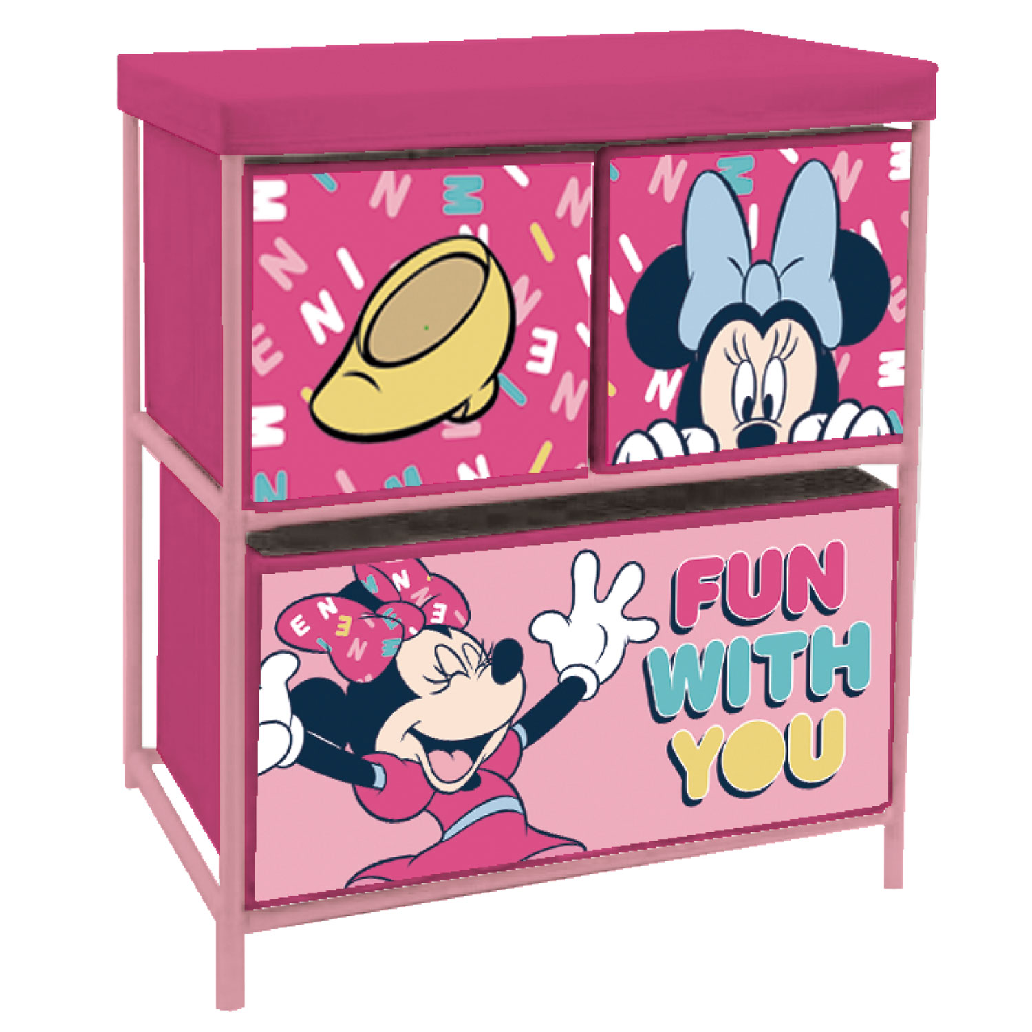 Billede af Disney Minnie Reol m/3 kurve