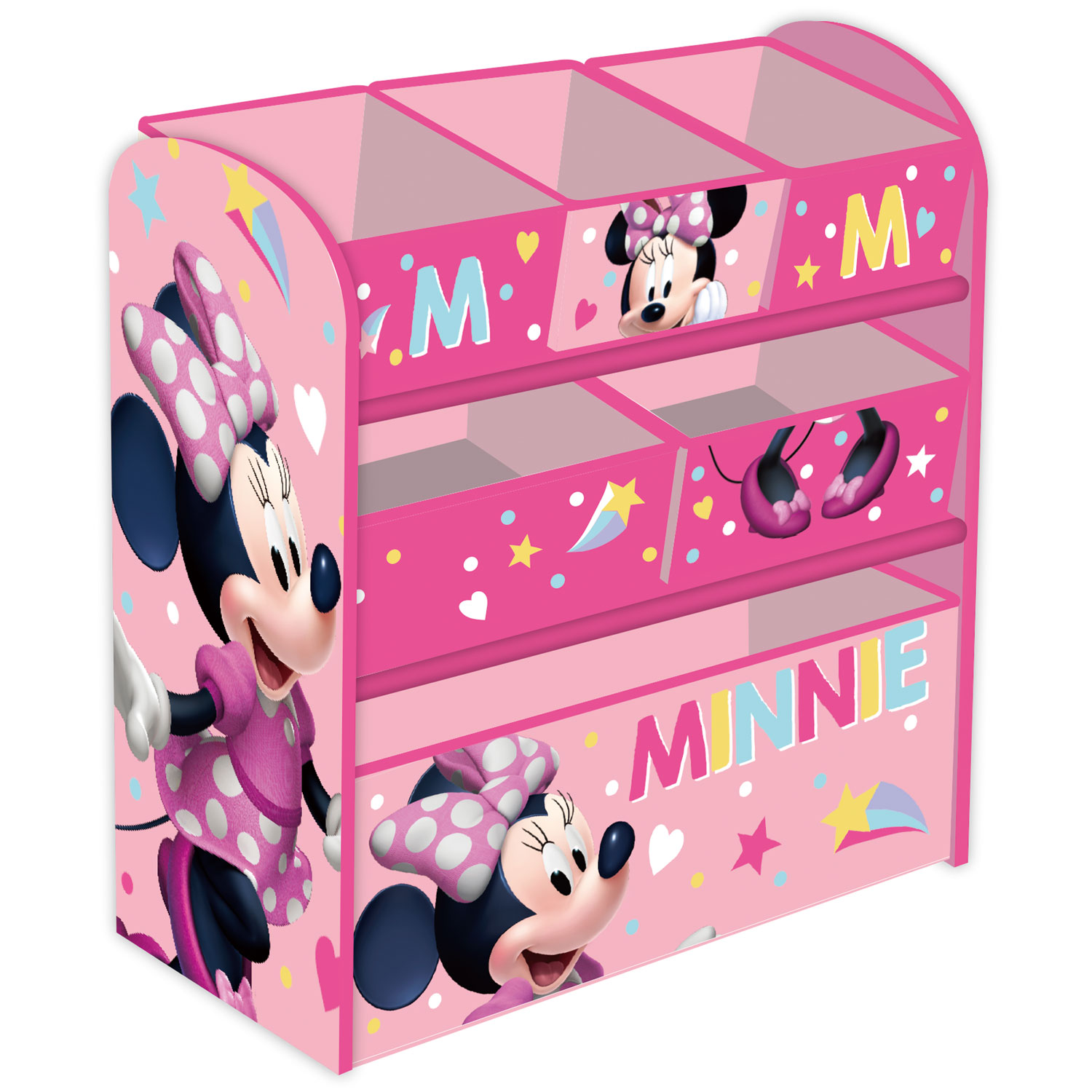 Se Disney Minnie Træ Reol M/6 Kurve hos MM Action