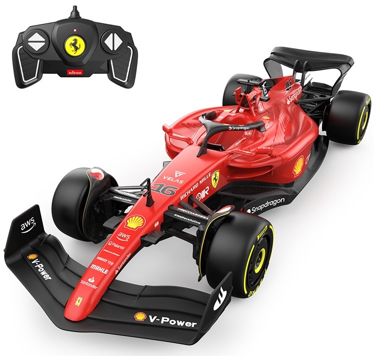 Billede af Ferrari F1 75 Fjernstyret Bil 1:18, 2.4G