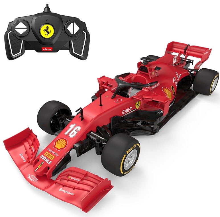 Se Ferrari SF1000 Fjernstyret Bil Byggesæt 1:16 hos MM Action