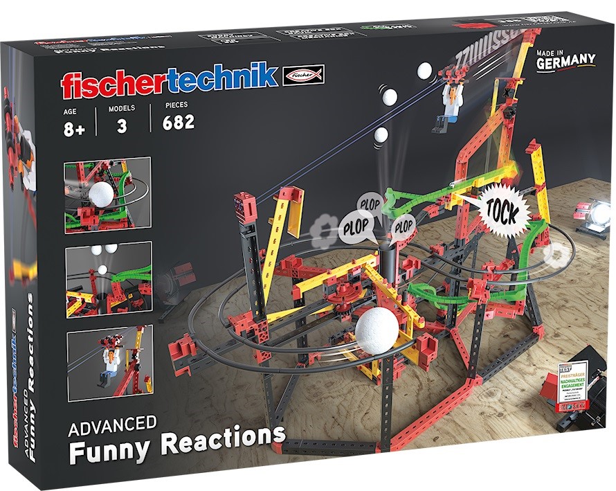 Se Fischertechnik Advanced Funny Reactions hos MM Action