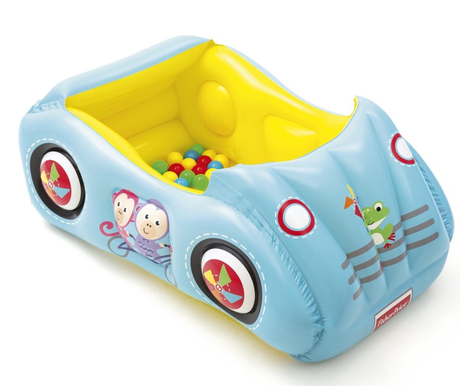 Billede af Fisher-Price Racerbil Boldebassin 119 x 79 x 51cm