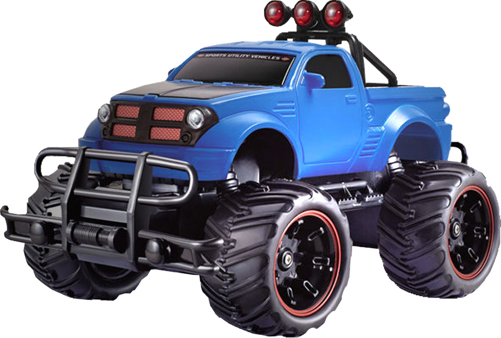 Se Fjernstyret Monster Truck Off-Road 1:20 Blå hos MM Action