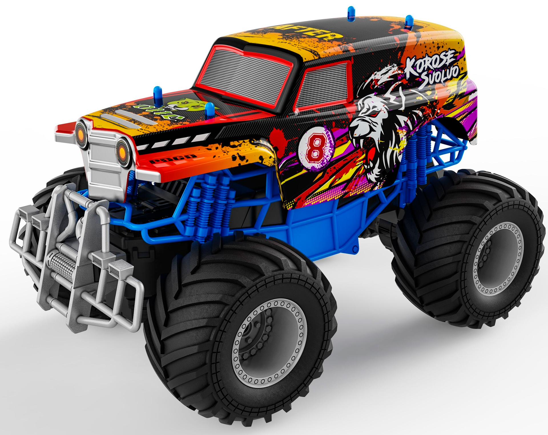 Billede af Fjernstyret Monstertruck SuoLuo 2.4G 1:18 Model 3