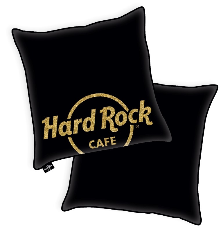 Se Hard Rock Guld Pude 40 X 40 Cm hos MM Action