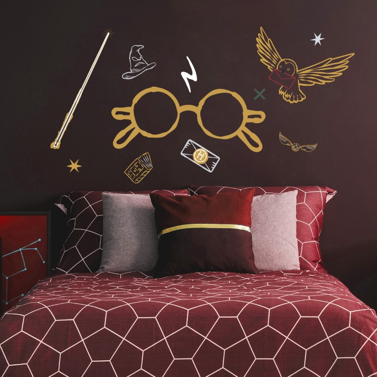 Billede af Harry Potter Briller Gigant Wallsticker