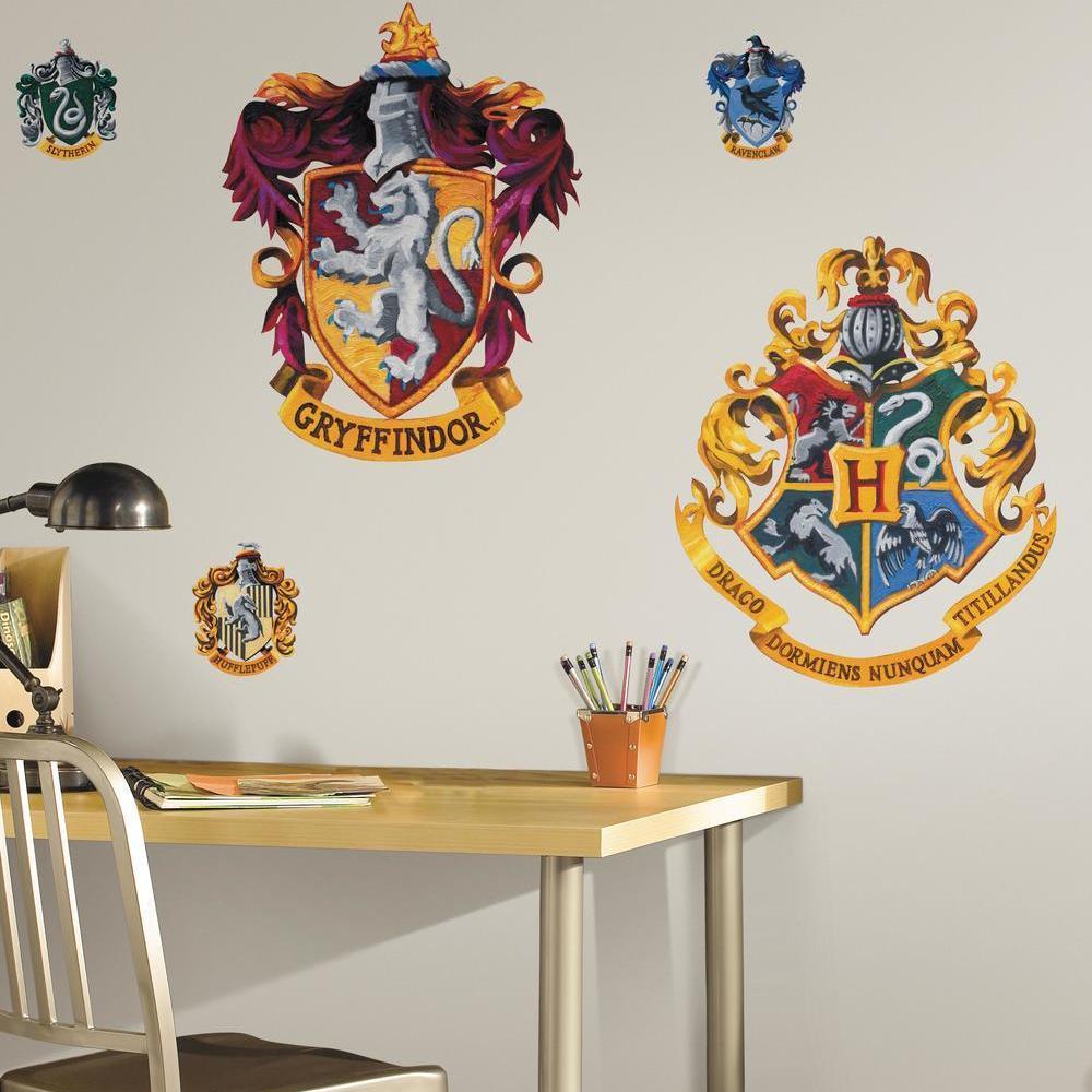 Billede af Harry Potter HOGWARTS CREST GIANT Wallstickers