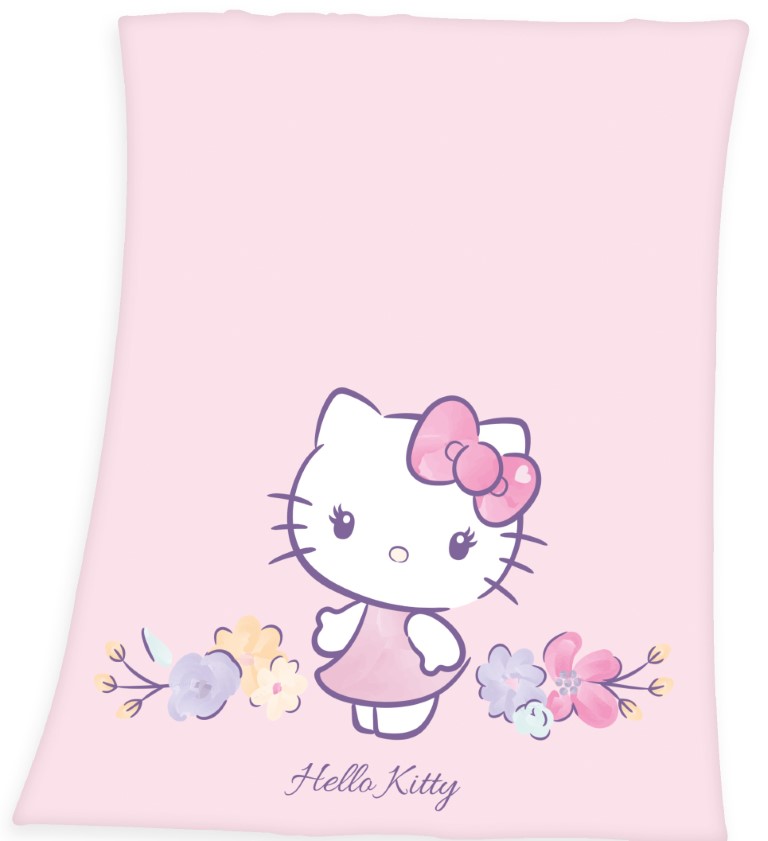 Billede af Hello Kitty Fleece tæppe - 130 x 160 cm
