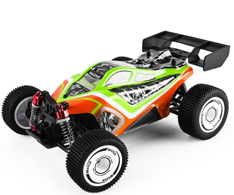 Se Guokai Off-Road Buggy 1:16 4WD Fjernstyret bil 2.4Ghz 35km/t Grøn hos MM Action