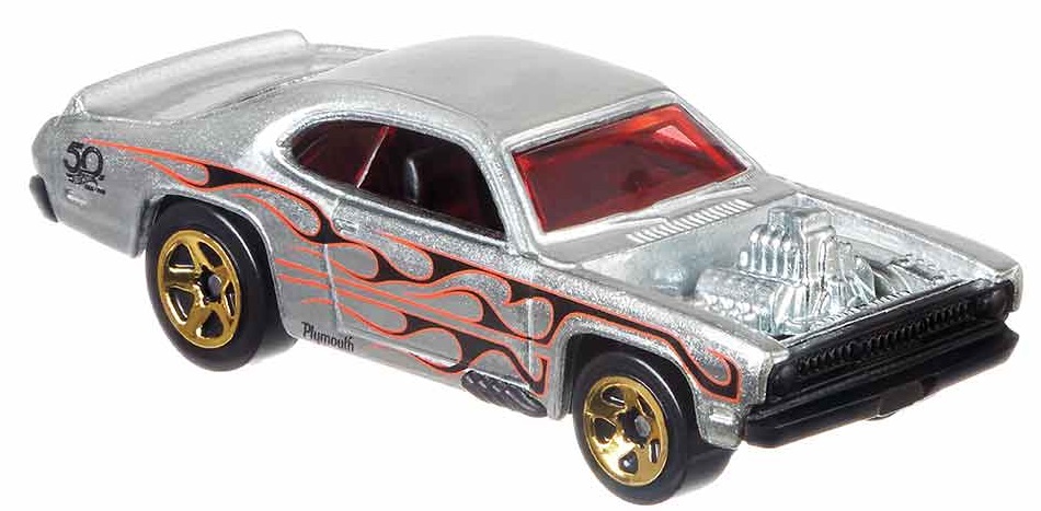 Billede af Hot Wheels 50TH Zamac Flames - PLYMOUTH DUSTER THRUSTER