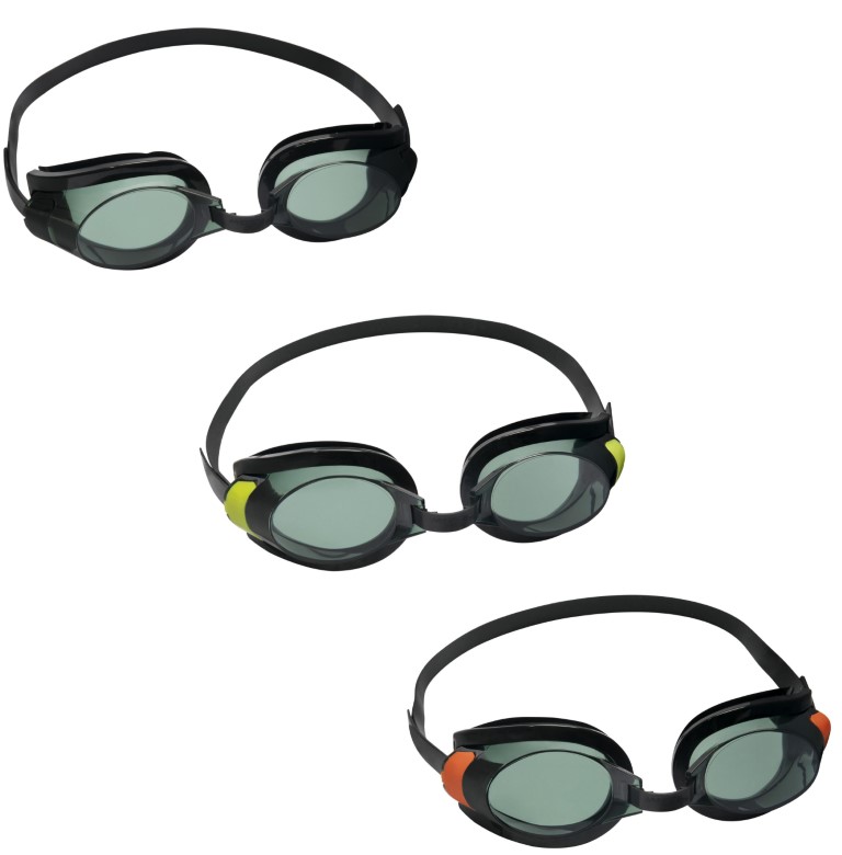 Hydro-Pro Svømmebrille ''Focus'' 3 stk. pakke fra 7 år