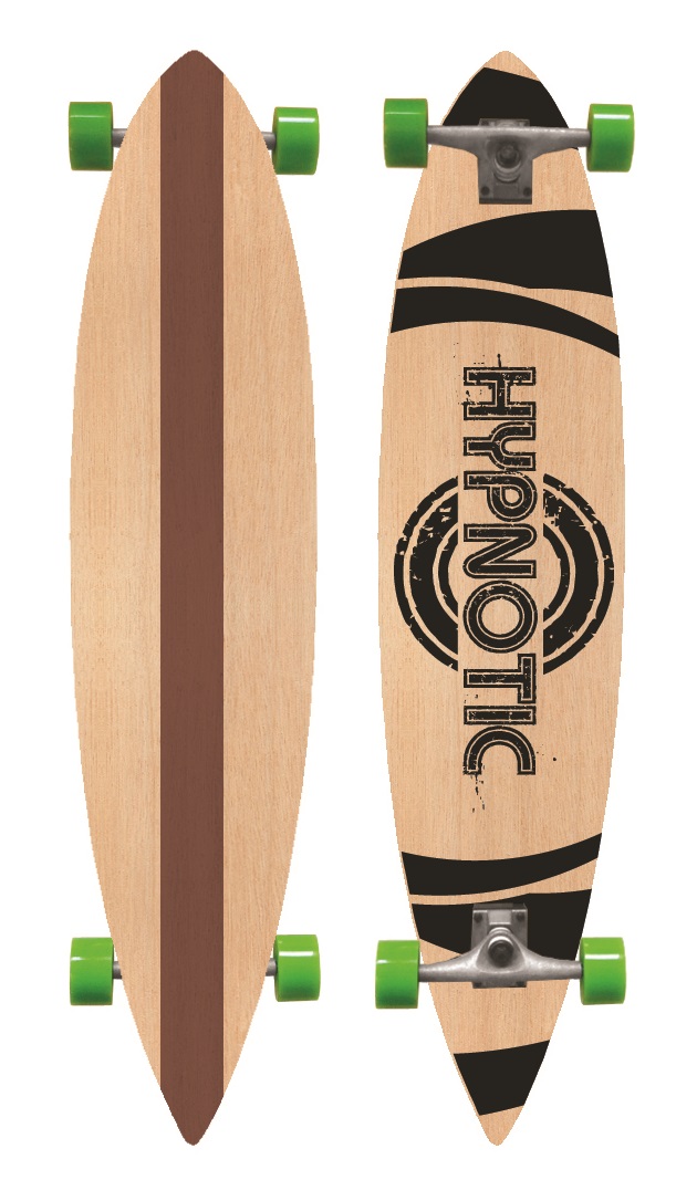 Billede af Hypnotic Longboard / Skateboard til Børn