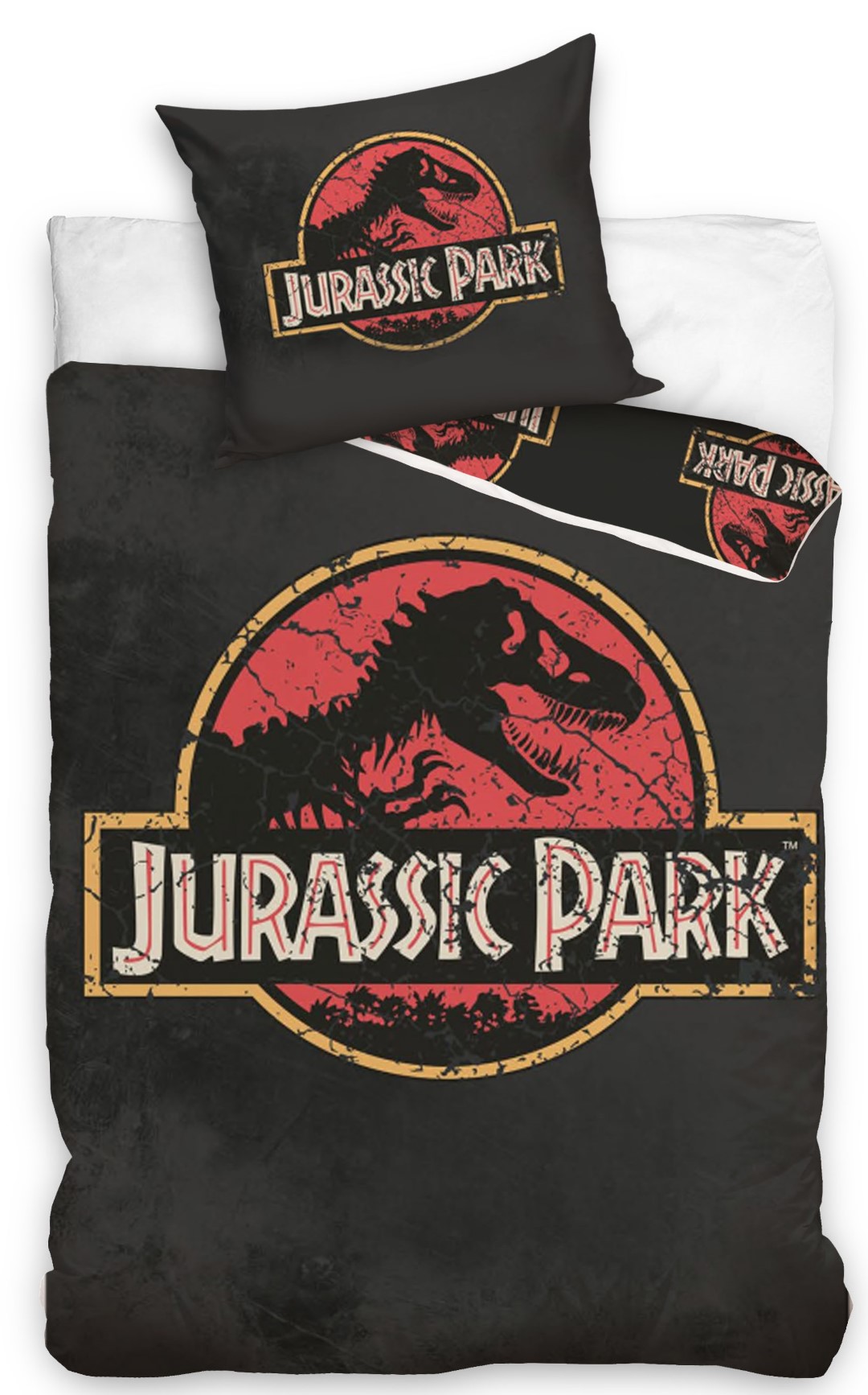 Se Jurassic Park Sengetøj 140 X 200, 100 Procent Bomuld hos MM Action