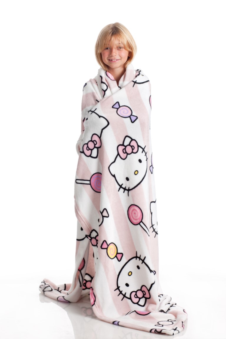 KANGURU Hello Kitty Plaid og tæppe børn 199 - på lager til omgående levering