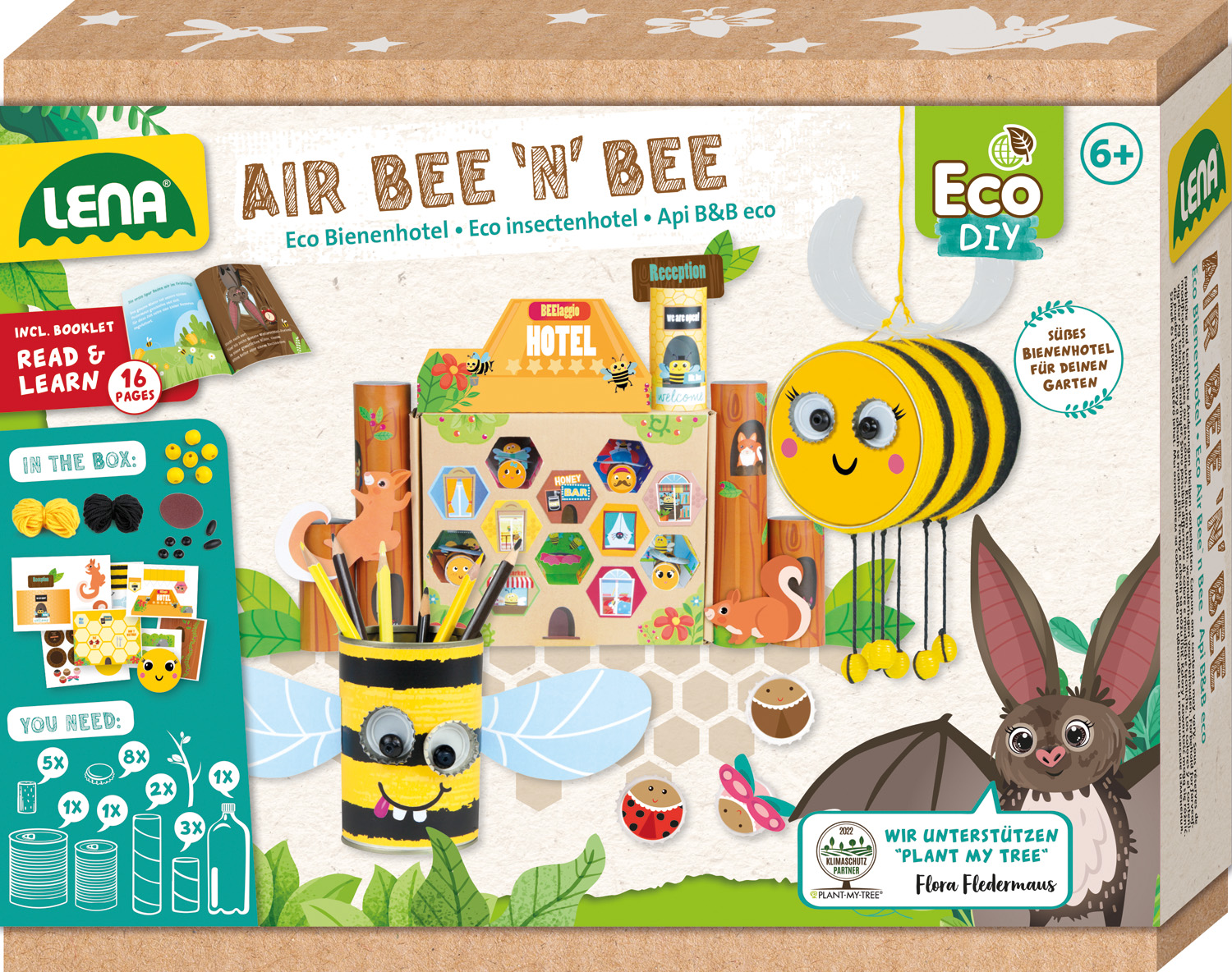 Se Lena Eco DIY Air Bee sæt til børn hos MM Action