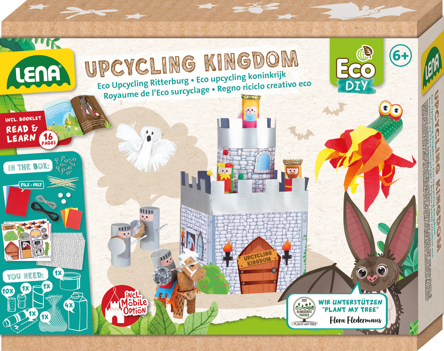 Se Lena Eco Upcycling Kongerige sæt til børn hos MM Action