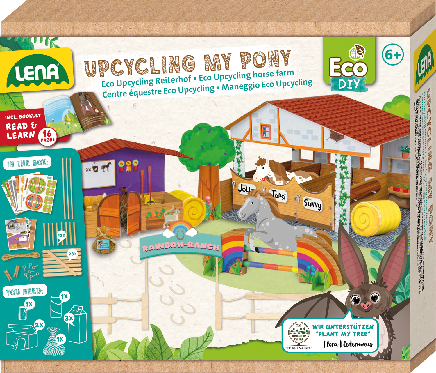 Se Lena Eco Upcycling My Pony sæt til børn hos MM Action