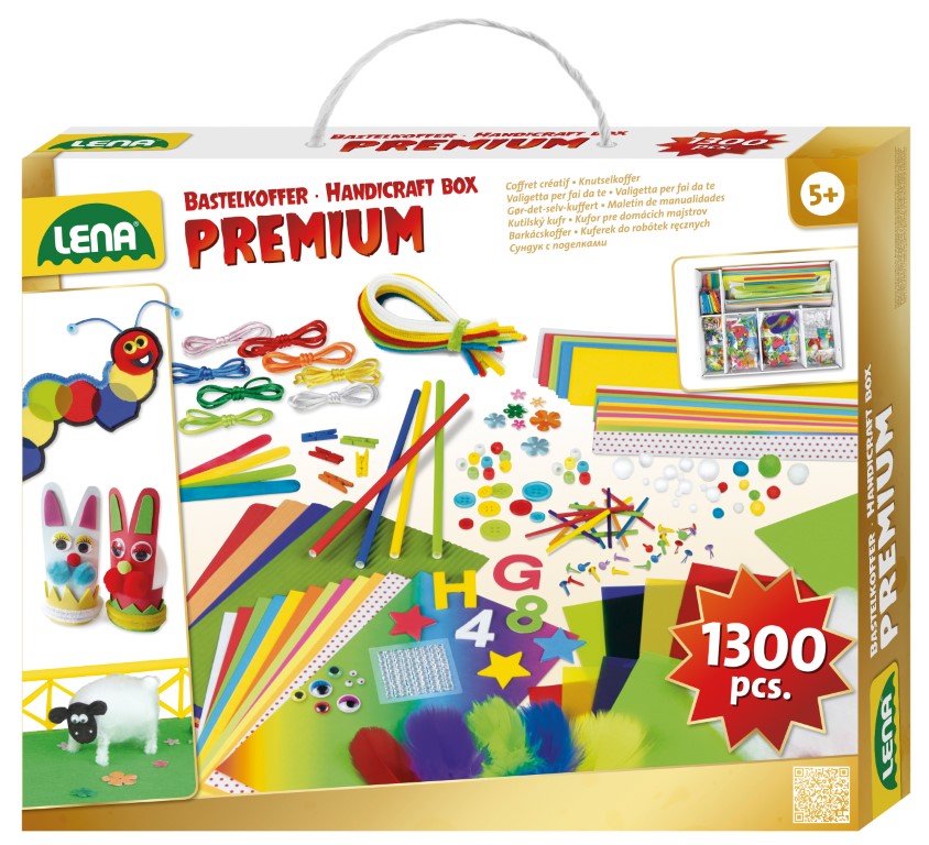 Se Lena Jumbo Handicraft Box Premium hos MM Action