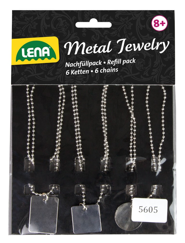 Lena Metal smykker Genopfyldningspakke Kr. 99 på lager til omgående levering