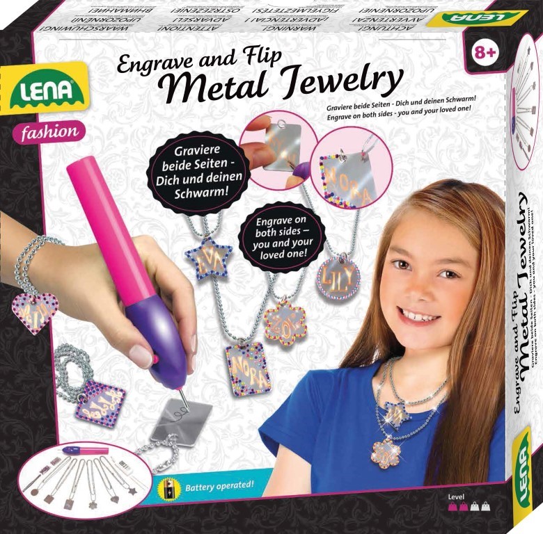 Se Lena Metal smykker - gør det selv til børn hos MM Action