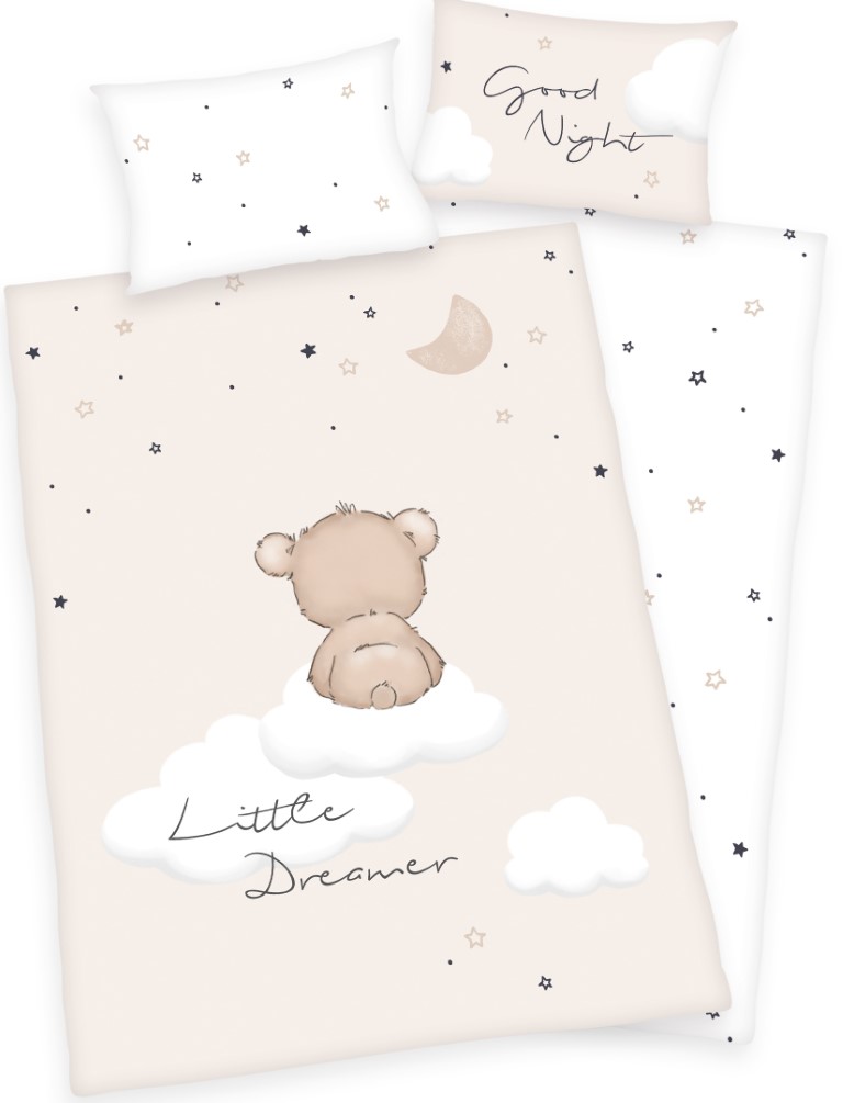 Billede af Little Dreamer Bio Sengetøj 100x135 cm - 100 procent bomuld