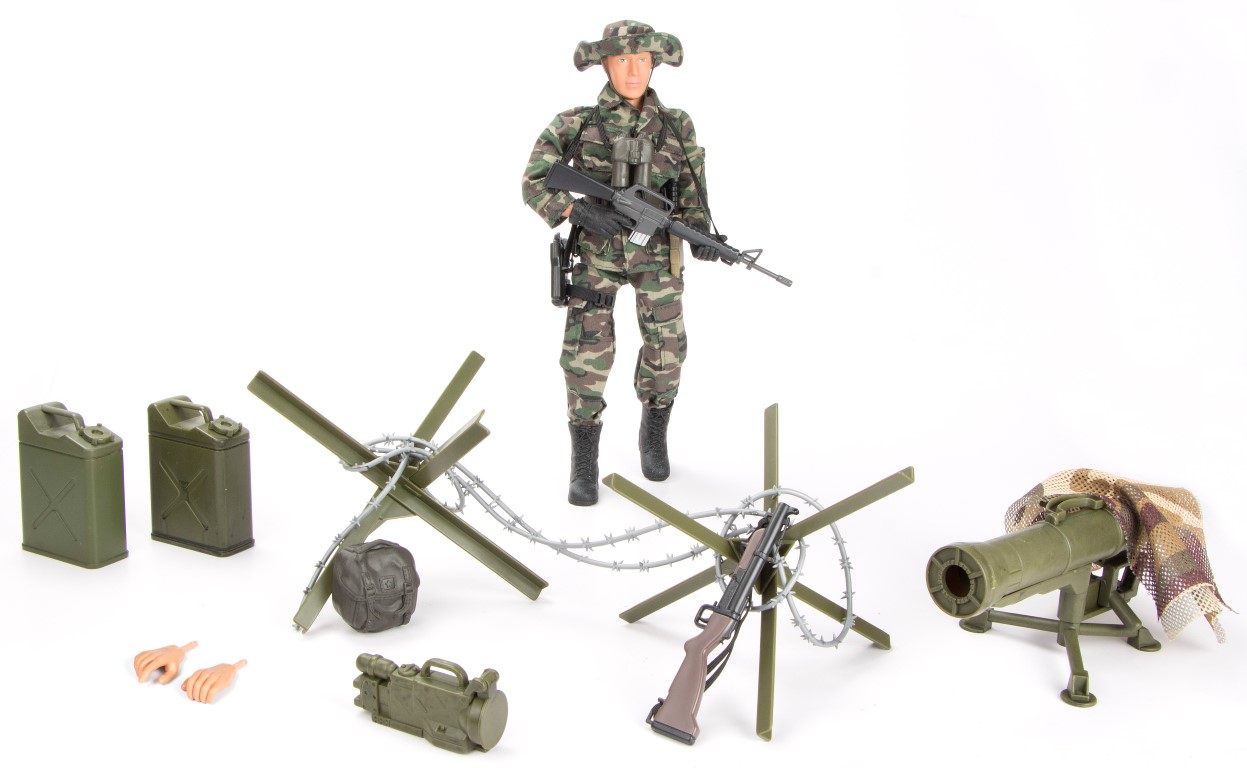 Billede af Marine Deluxe Action Figur Delux Pakke 30,5cm