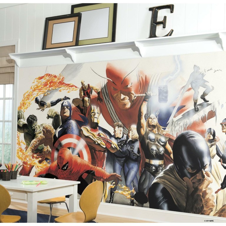 Billede af MARVEL ALEX ROSS Tapet 320 x 183 cm