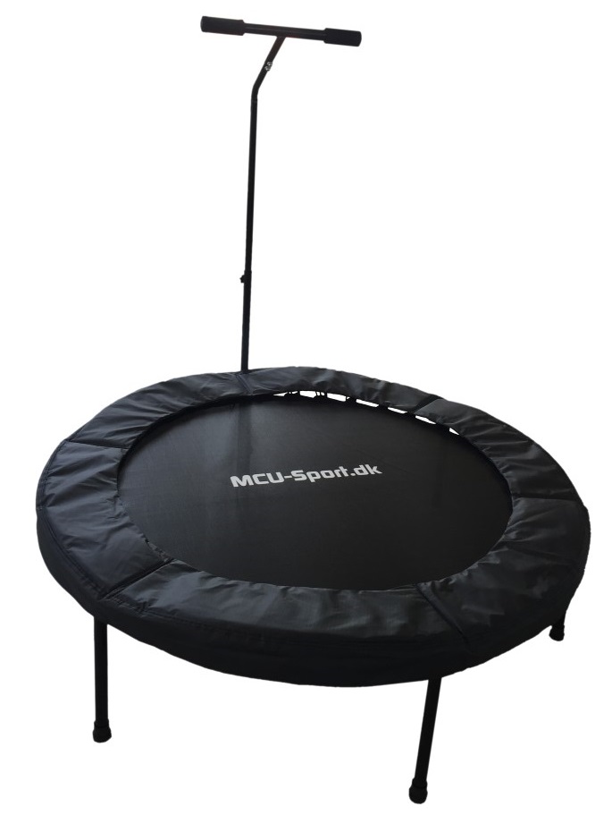 MCU-Sport Fitness / Mini Trampolin 122 cm m/ T-Håndtag 649 - på lager til omgående levering