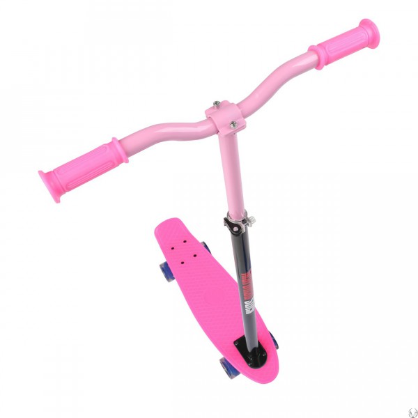 Billede af MCU-Sport LED Skateboard + Maronad Stick Pink/Pink