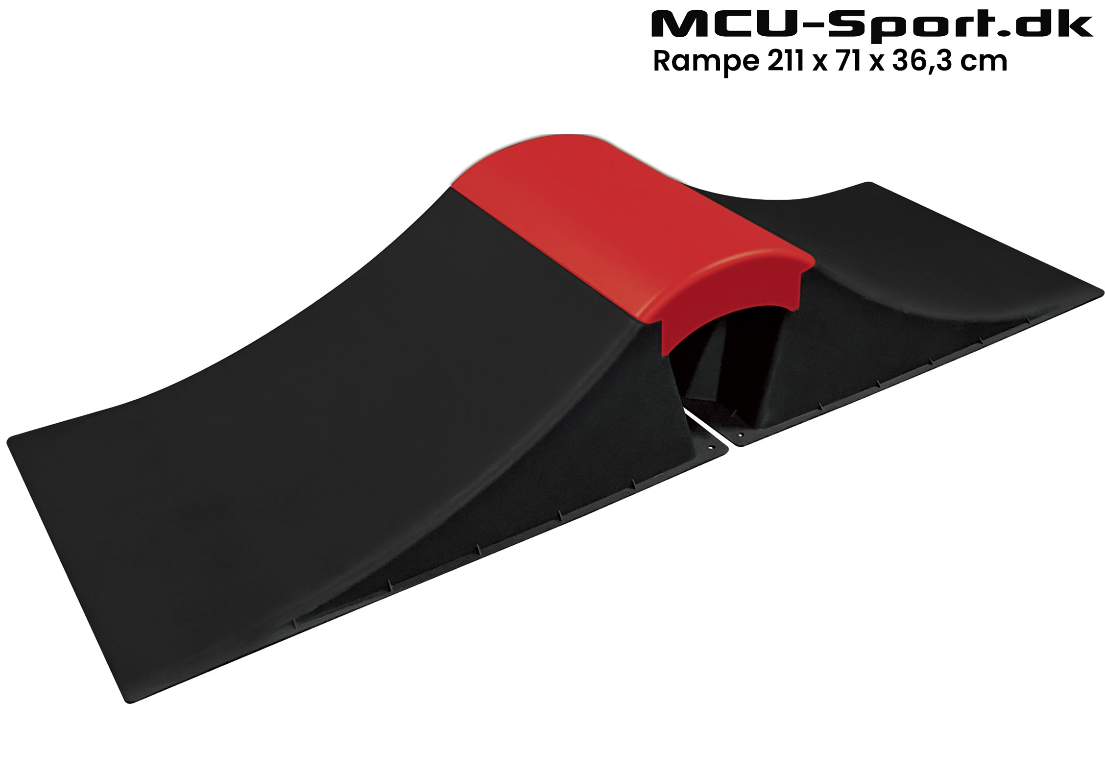 Se MCU-Sport Skate Wave Rampe sæt 211 x 71 x 36,3 cm hos MM Action