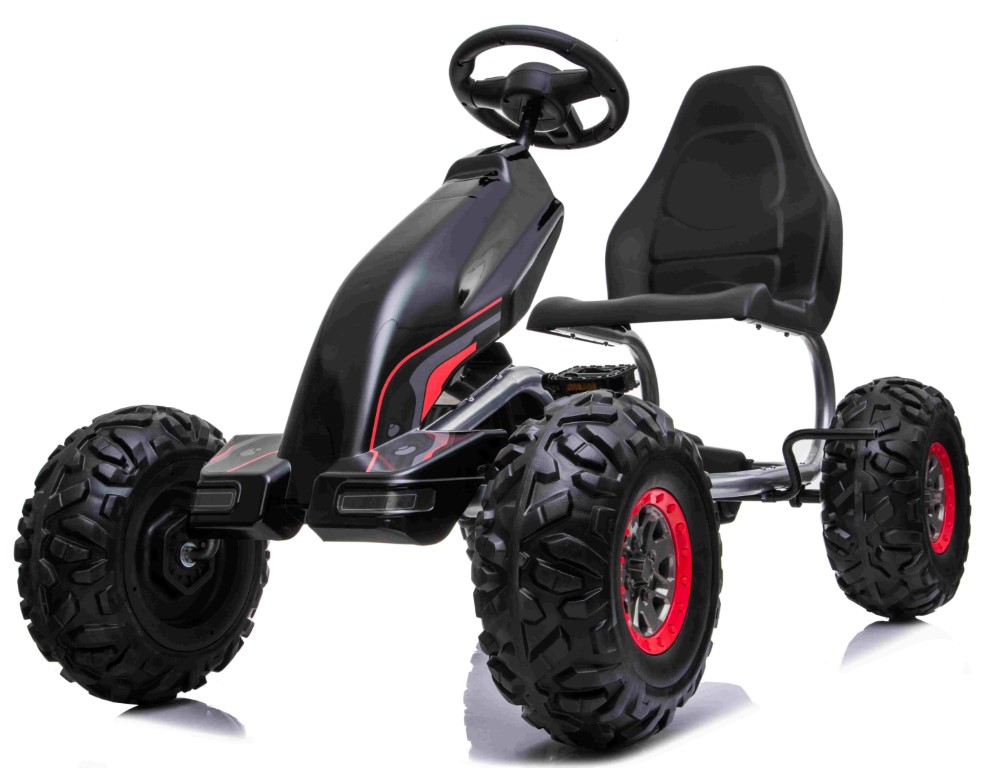 Se MegaLeg Power-XL Pedal Gokart til børn, sort hos MM Action