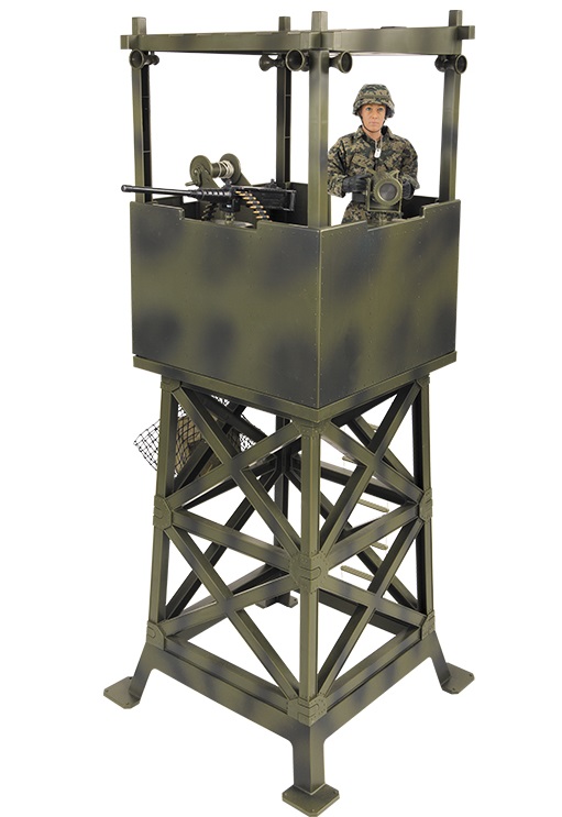 Billede af Militær Udkigstårn 1:6 med Action Figur 30,5cm 1:6 (Model 2024)